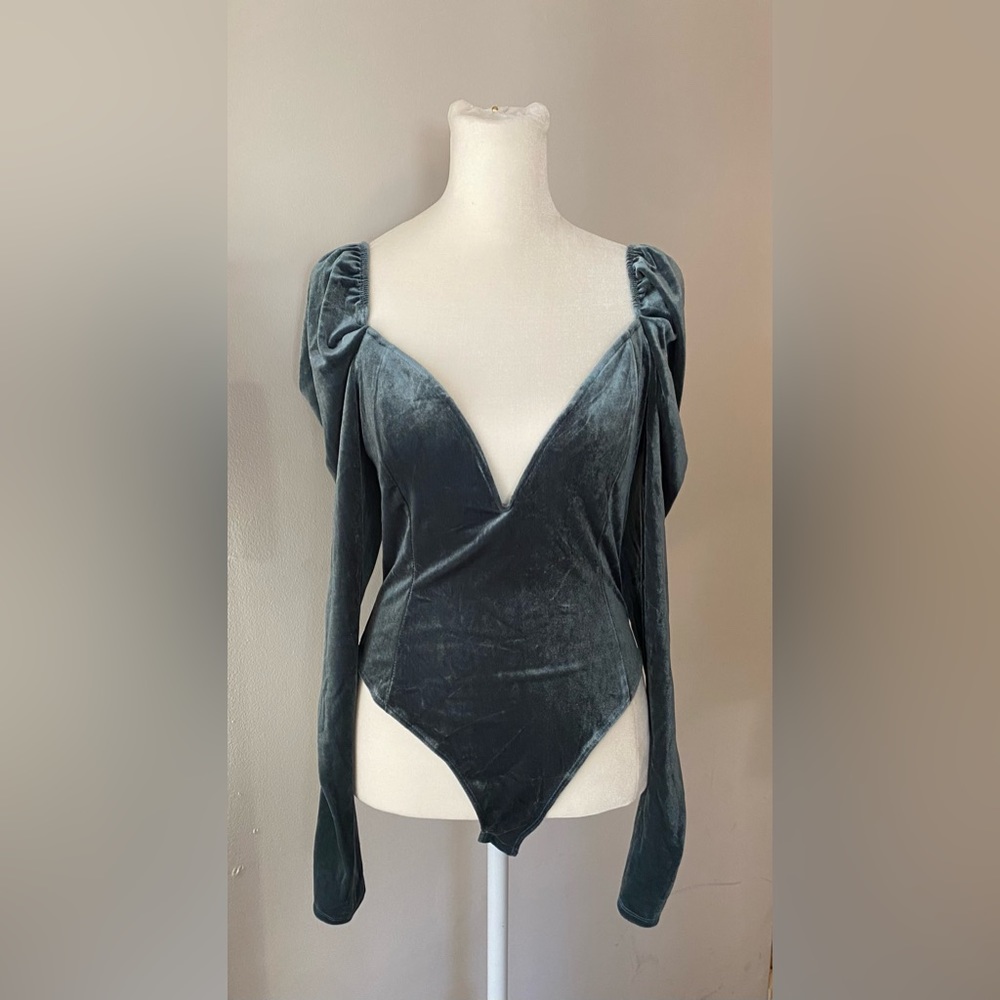 Velvet bodysuit